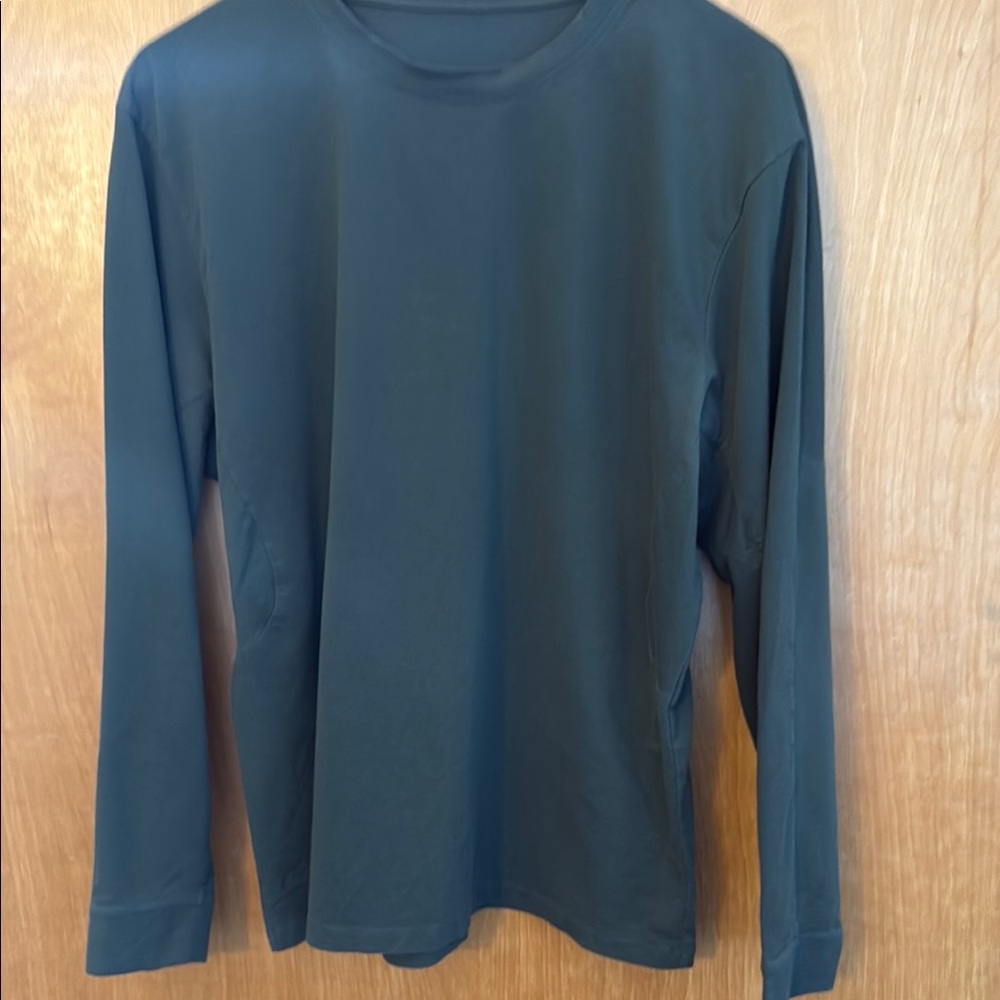 Dark Green Lululemon Long Sleeve Shirt